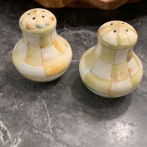 Mackenzie Childs Salt and Pepper shakers